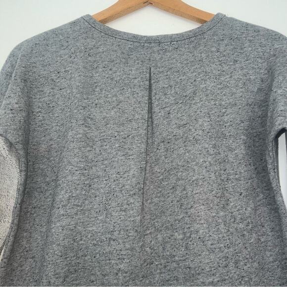 Burton Pullover Sweatshirt Mixed Media Side Zip Size XS Snowboarding Outerwear - Picture 10 of 10